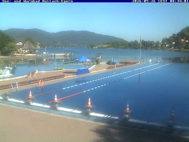 Archived image Webcam Tegernsee - Rottach-Egern Lake Resort