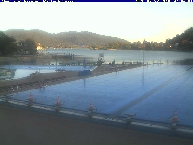 Archived image Webcam Tegernsee - Rottach-Egern Lake Resort