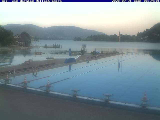 Archived image Webcam Tegernsee - Rottach-Egern Lake Resort
