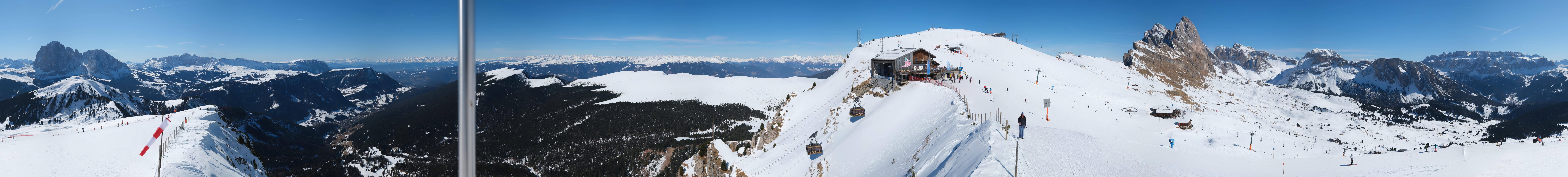 Archived image Webcam Seceda Val Gardena