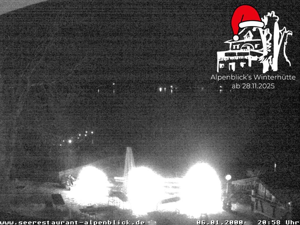 Archiv Foto Webcam Staffelsee - Seerestaurant Alpenblick