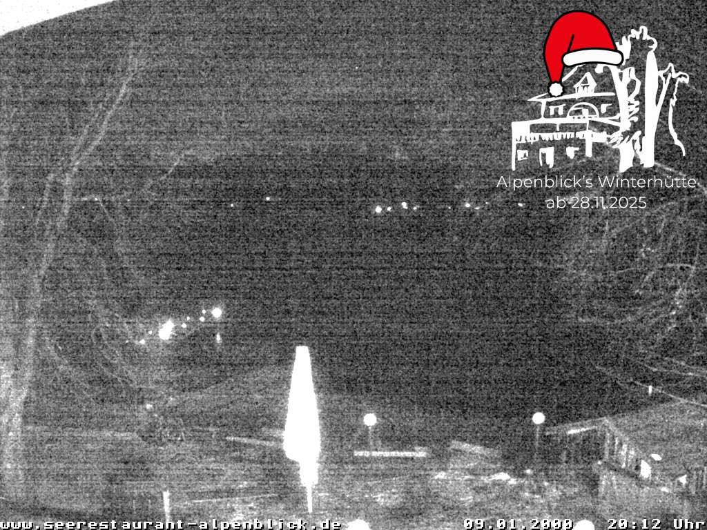 Archiv Foto Webcam Staffelsee - Seerestaurant Alpenblick