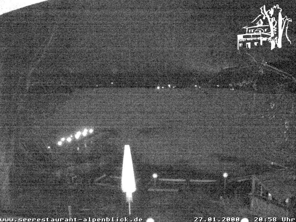 Archiv Foto Webcam Staffelsee - Seerestaurant Alpenblick