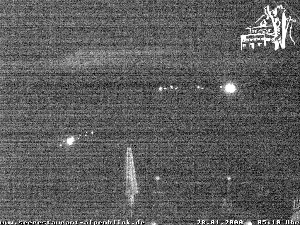 Archiv Foto Webcam Staffelsee - Seerestaurant Alpenblick