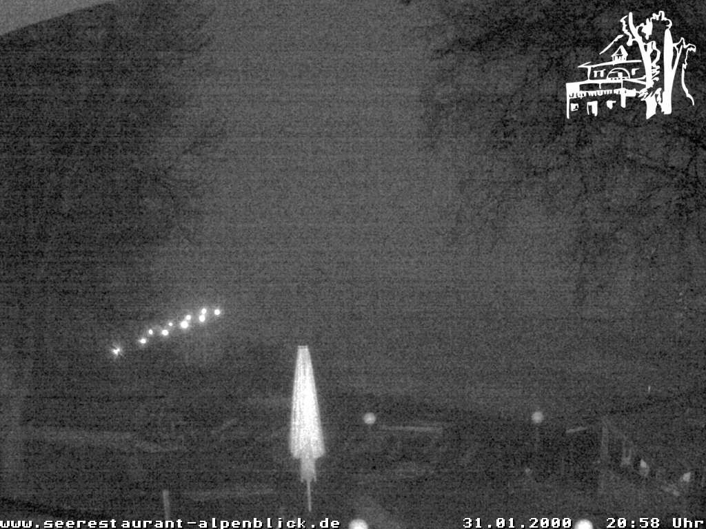 Archiv Foto Webcam Staffelsee - Seerestaurant Alpenblick