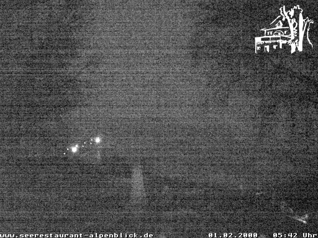 Archiv Foto Webcam Staffelsee - Seerestaurant Alpenblick