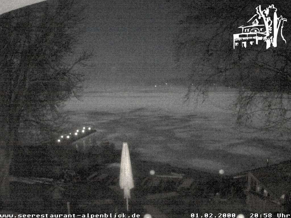 Archiv Foto Webcam Staffelsee - Seerestaurant Alpenblick