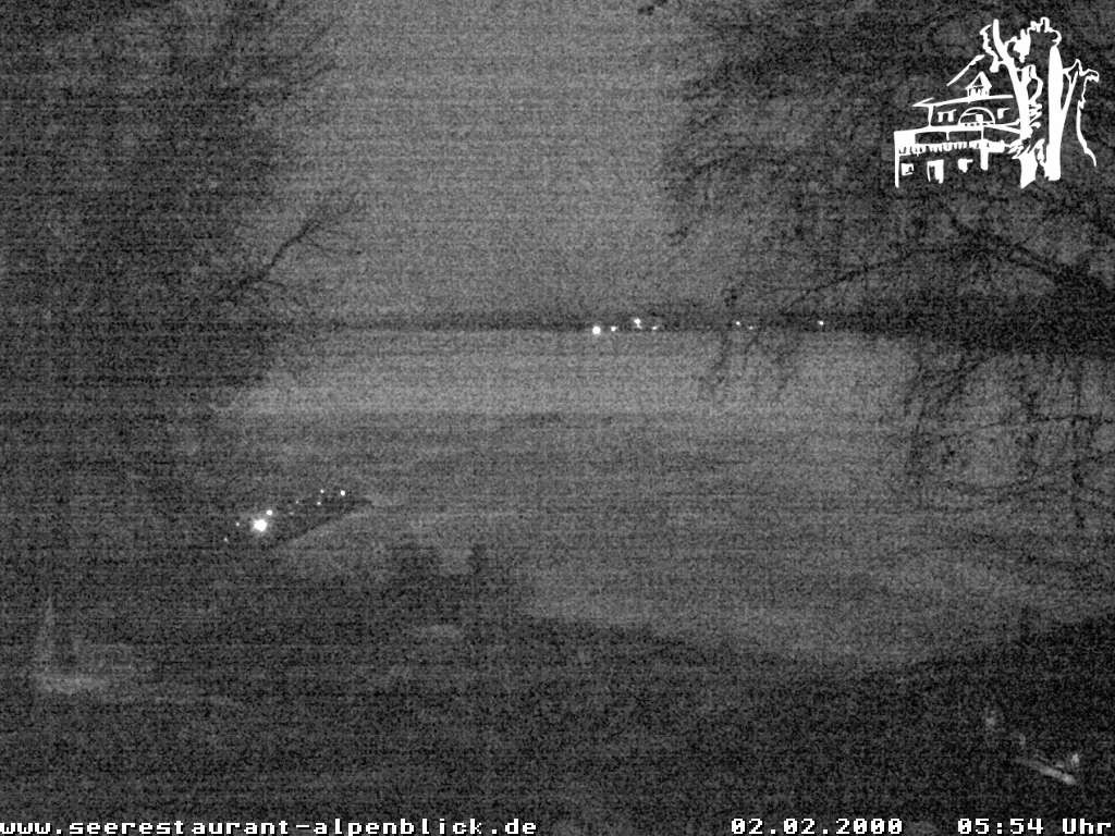Archiv Foto Webcam Staffelsee - Seerestaurant Alpenblick
