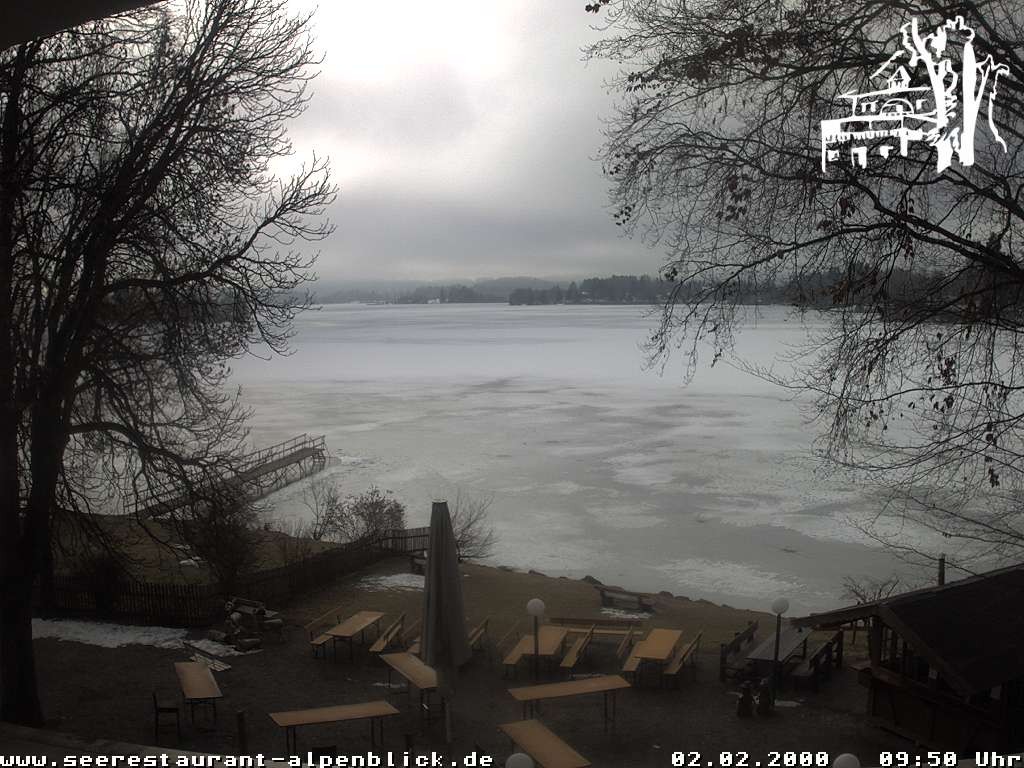 Archiv Foto Webcam Staffelsee - Seerestaurant Alpenblick