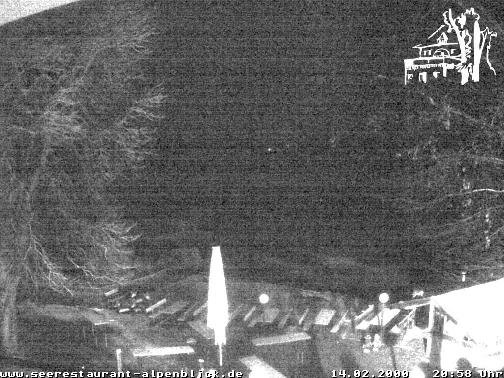 Archiv Foto Webcam Staffelsee - Seerestaurant Alpenblick