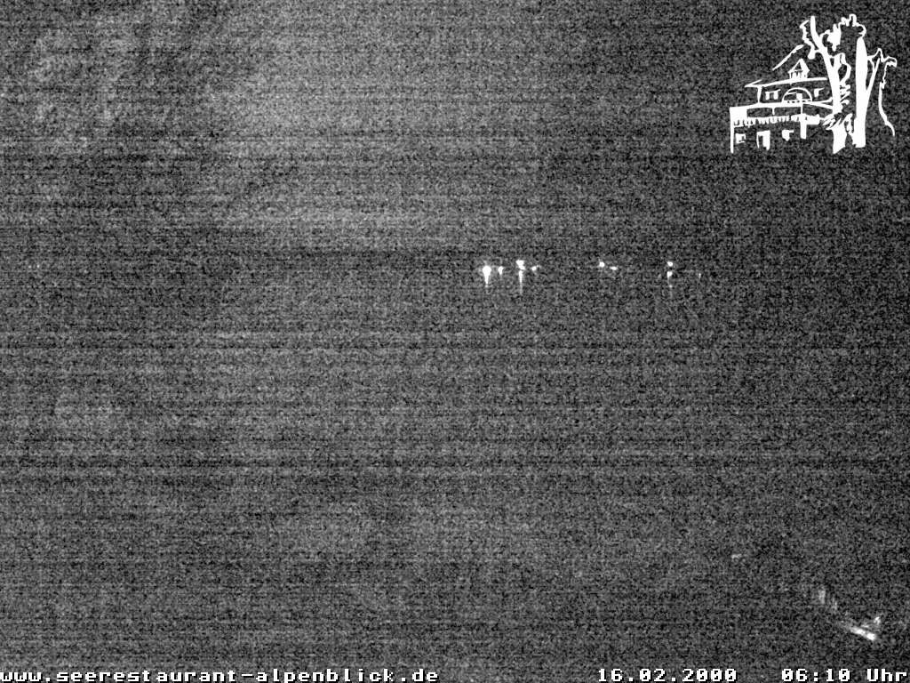 Archiv Foto Webcam Staffelsee - Seerestaurant Alpenblick