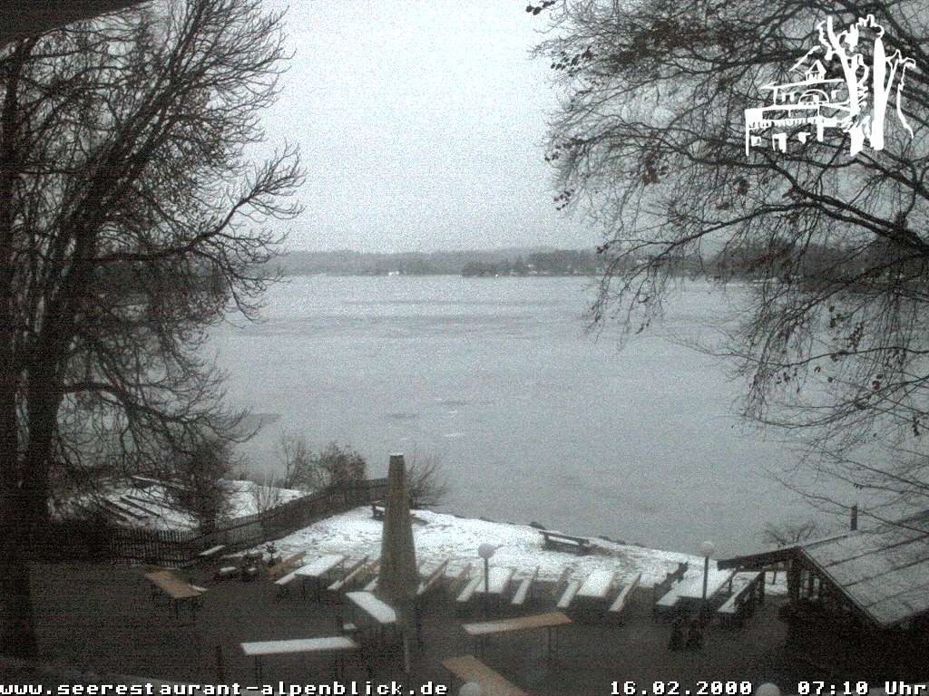 Archiv Foto Webcam Staffelsee - Seerestaurant Alpenblick