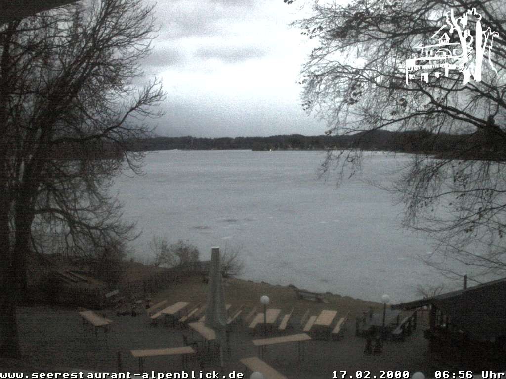 Archiv Foto Webcam Staffelsee - Seerestaurant Alpenblick