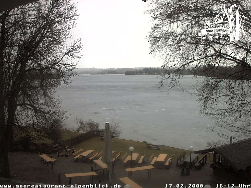 Archiv Foto Webcam Staffelsee - Seerestaurant Alpenblick