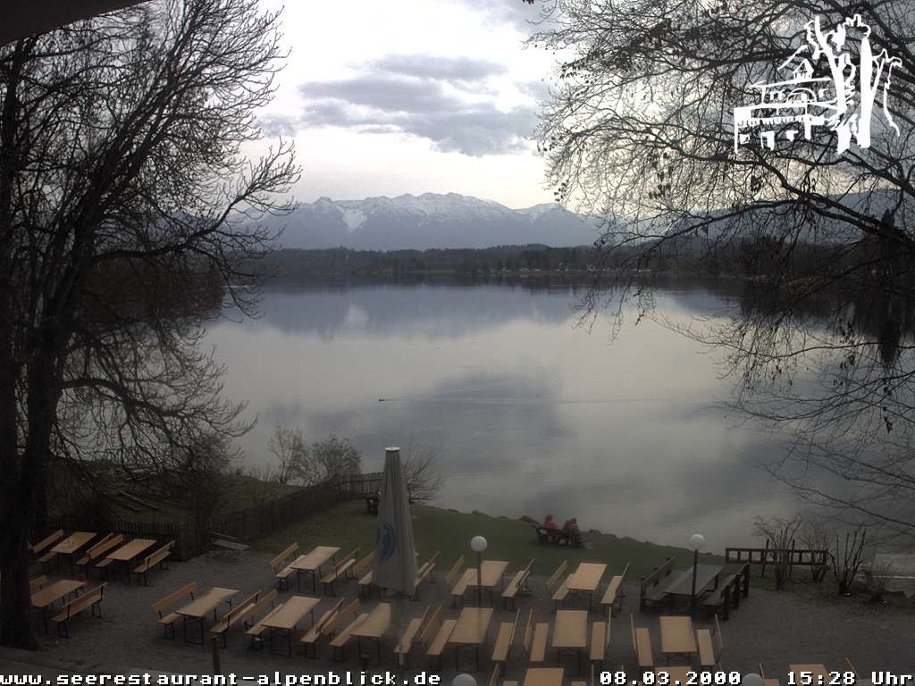 Archiv Foto Webcam Staffelsee - Seerestaurant Alpenblick