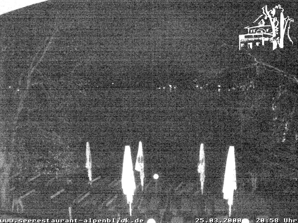 Archiv Foto Webcam Staffelsee - Seerestaurant Alpenblick