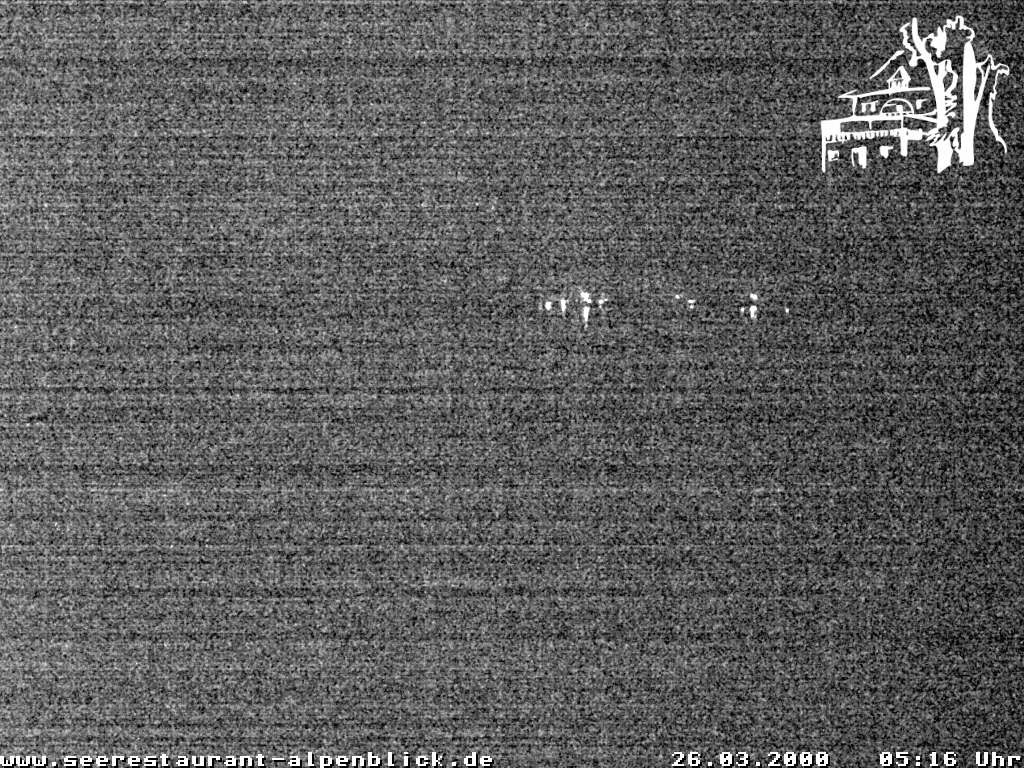 Archiv Foto Webcam Staffelsee - Seerestaurant Alpenblick