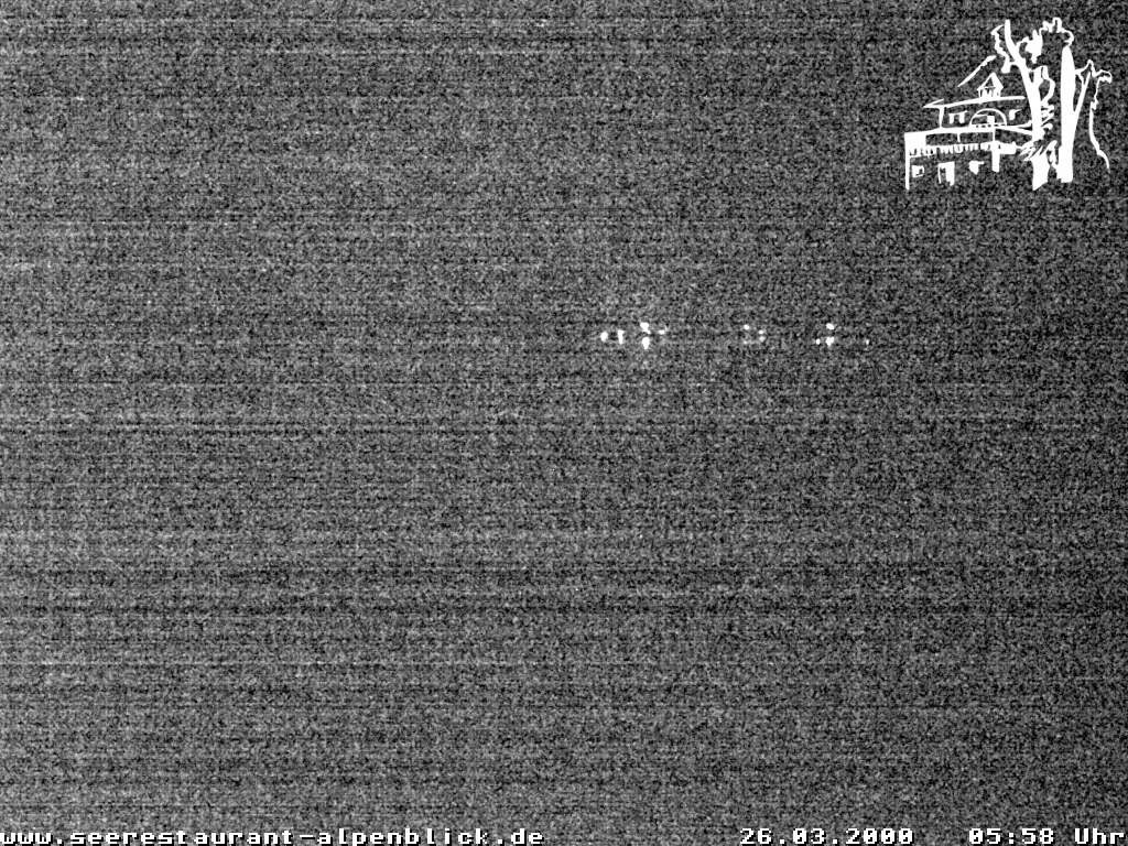 Archiv Foto Webcam Staffelsee - Seerestaurant Alpenblick