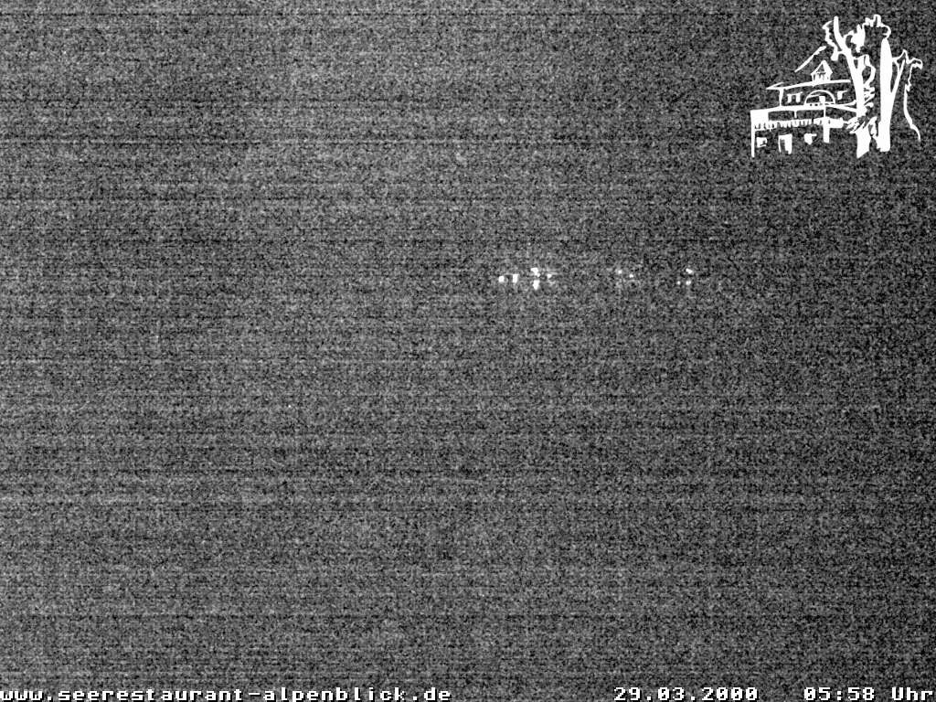 Archiv Foto Webcam Staffelsee - Seerestaurant Alpenblick