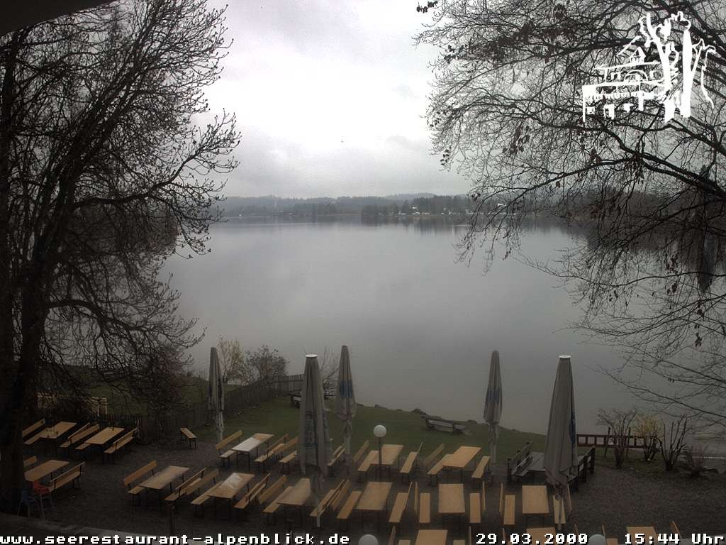 Archiv Foto Webcam Staffelsee - Seerestaurant Alpenblick