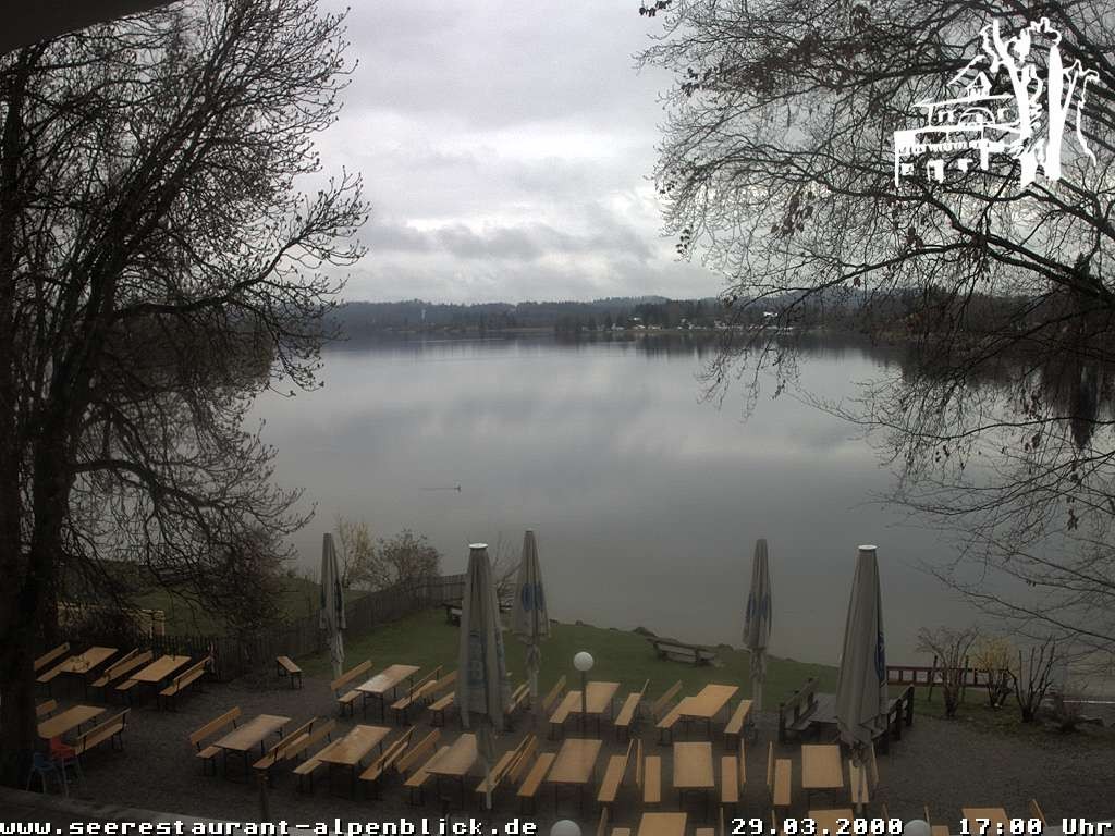 Archiv Foto Webcam Staffelsee - Seerestaurant Alpenblick