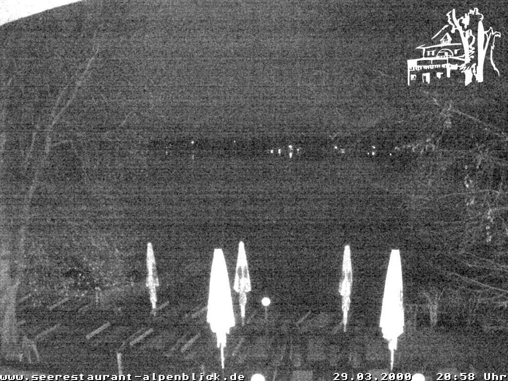 Archiv Foto Webcam Staffelsee - Seerestaurant Alpenblick