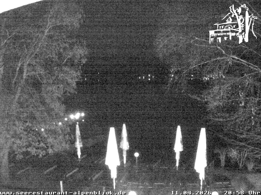 Archiv Foto Webcam Staffelsee - Seerestaurant Alpenblick