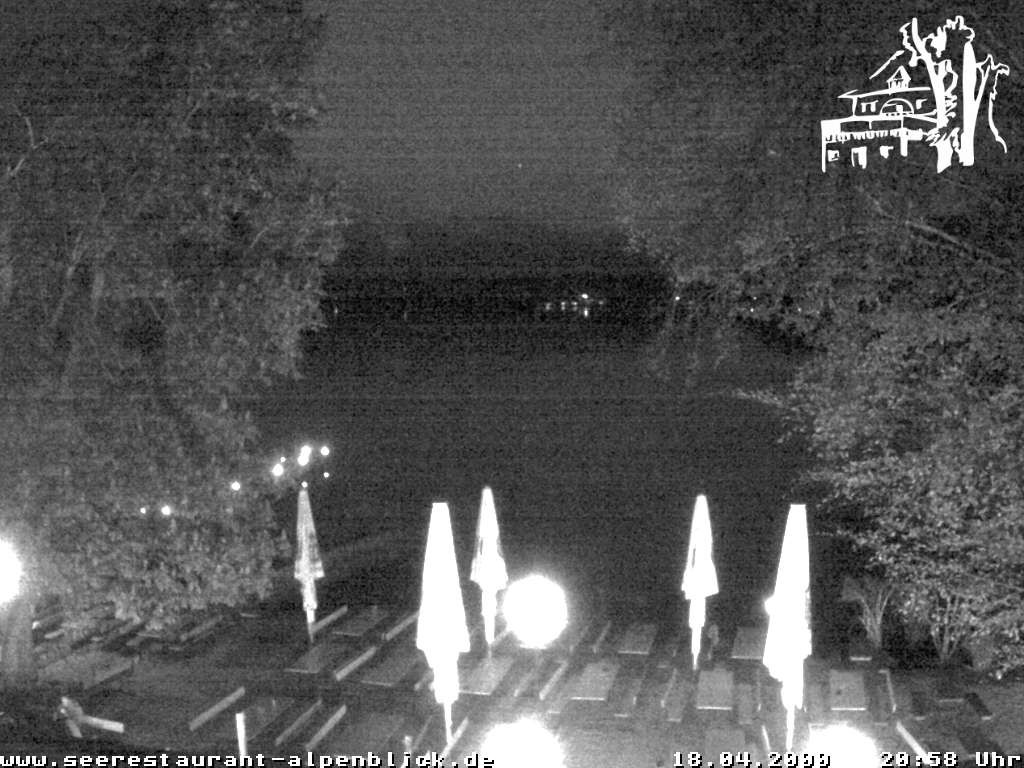 Archiv Foto Webcam Staffelsee - Seerestaurant Alpenblick