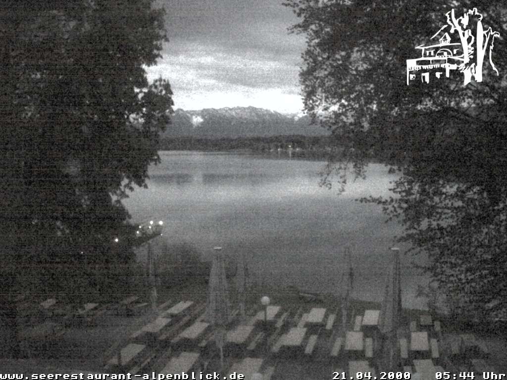 Archiv Foto Webcam Staffelsee - Seerestaurant Alpenblick