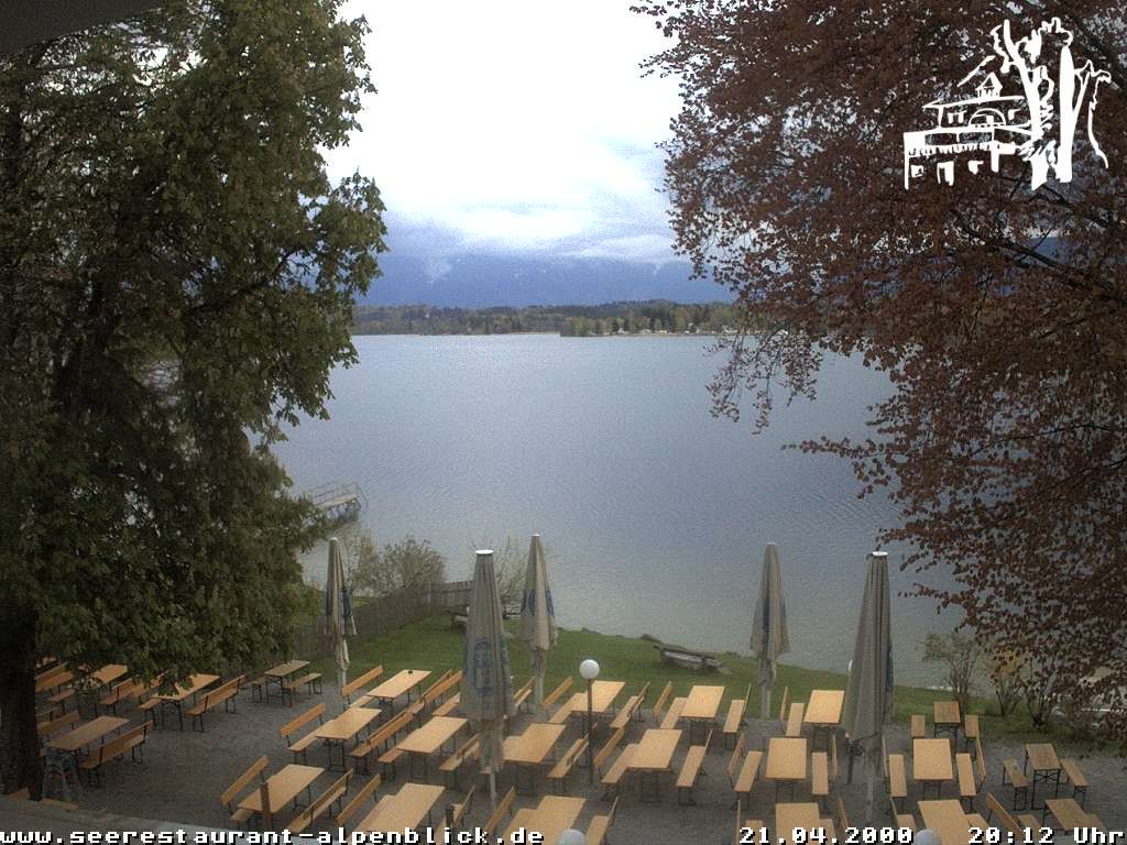 Archiv Foto Webcam Staffelsee - Seerestaurant Alpenblick