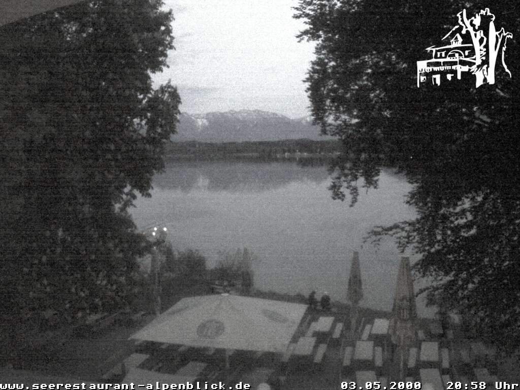 Archiv Foto Webcam Staffelsee - Seerestaurant Alpenblick