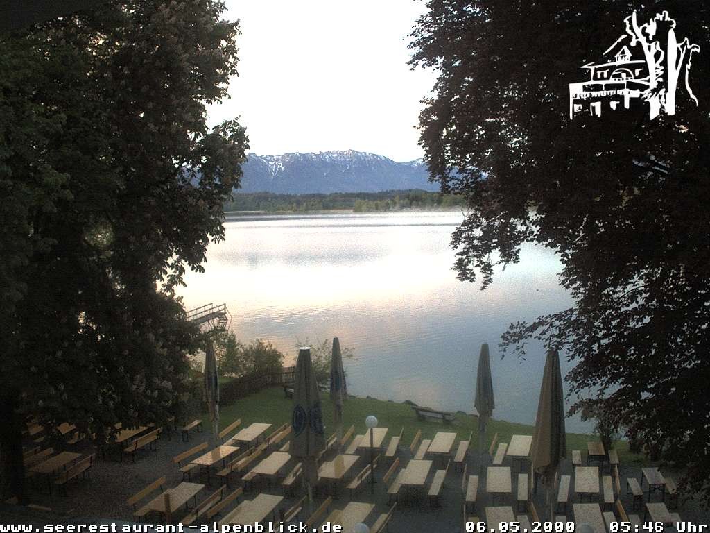 Archiv Foto Webcam Staffelsee - Seerestaurant Alpenblick