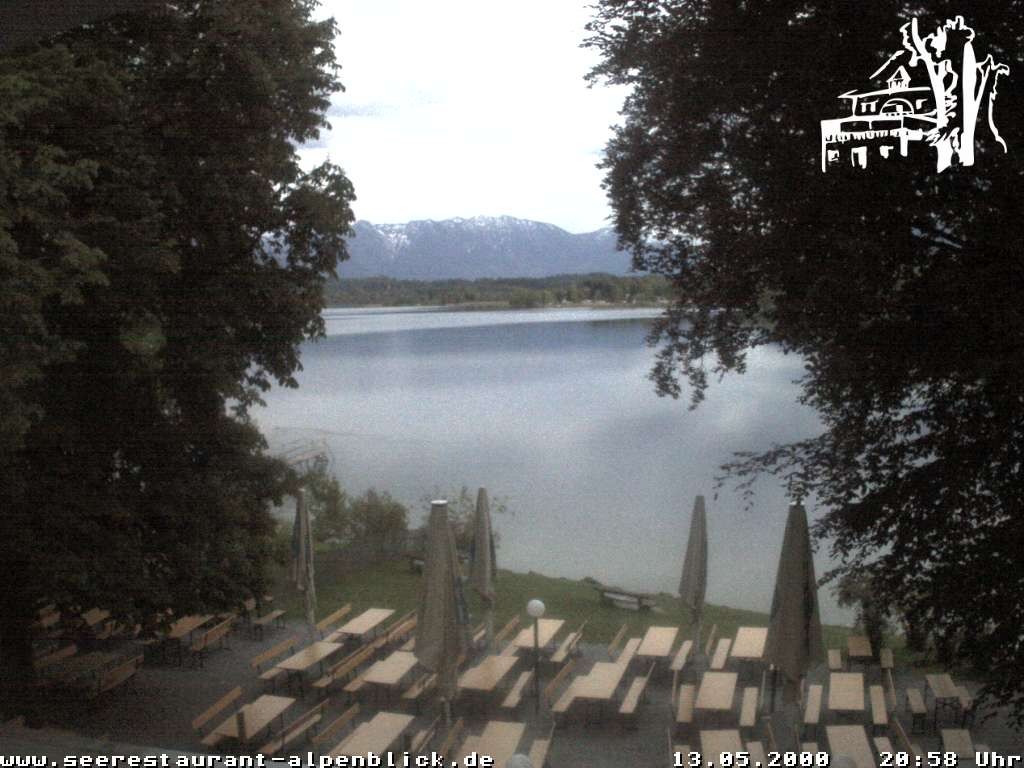 Archiv Foto Webcam Staffelsee - Seerestaurant Alpenblick