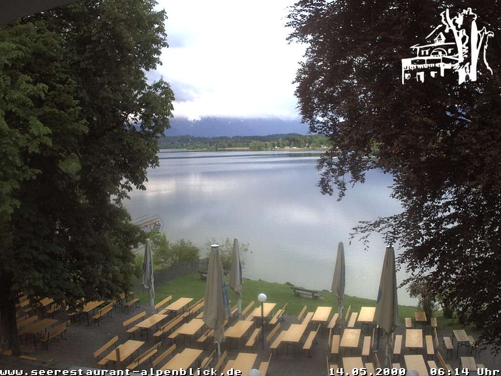 Archiv Foto Webcam Staffelsee - Seerestaurant Alpenblick