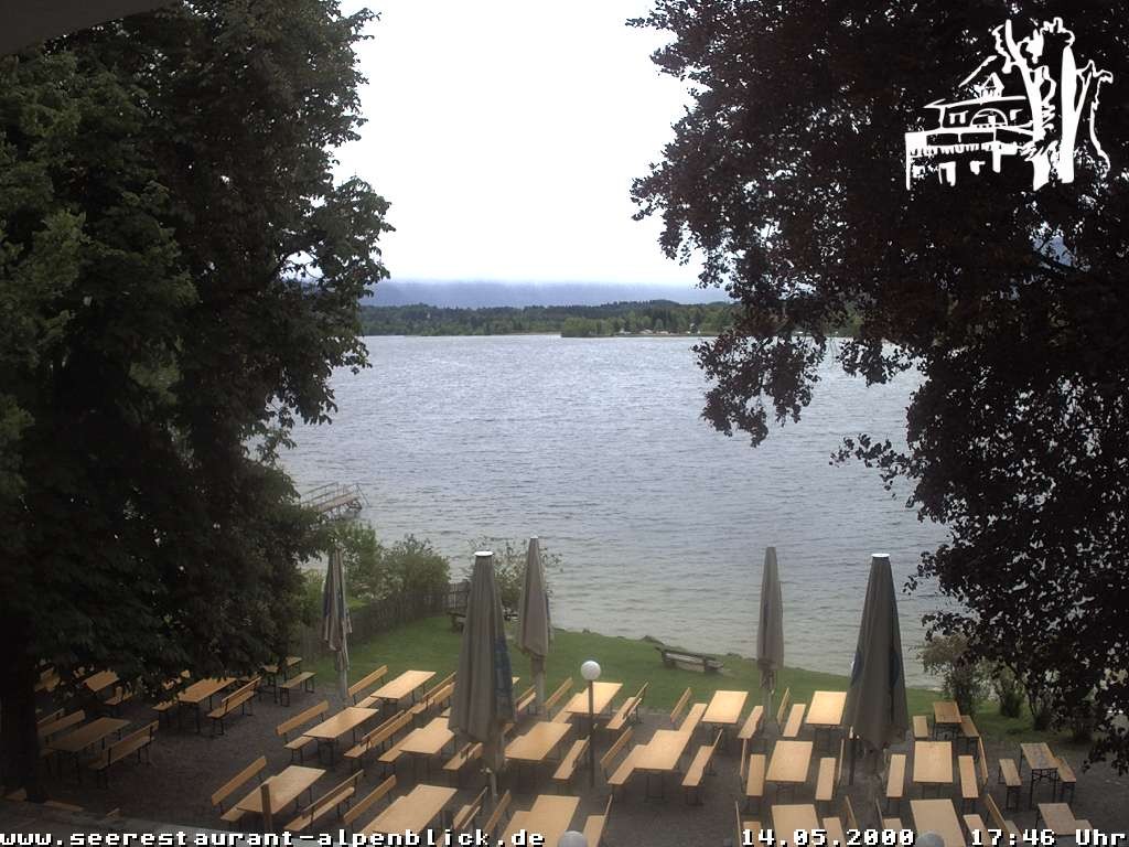 Archiv Foto Webcam Staffelsee - Seerestaurant Alpenblick