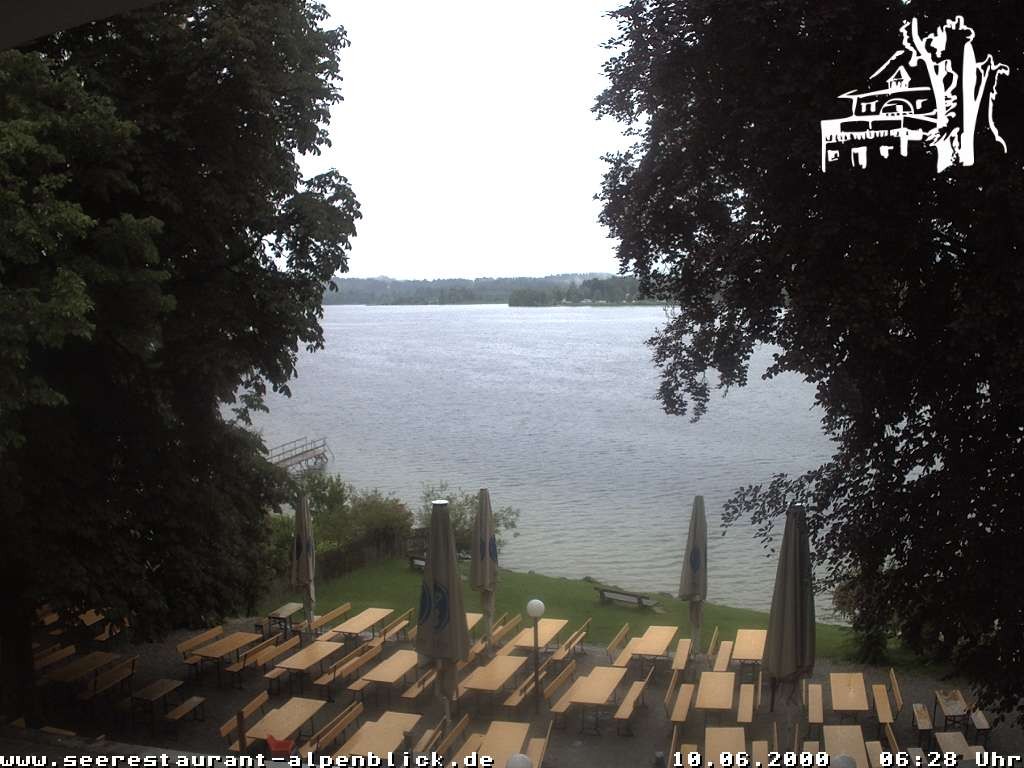 Archiv Foto Webcam Staffelsee - Seerestaurant Alpenblick