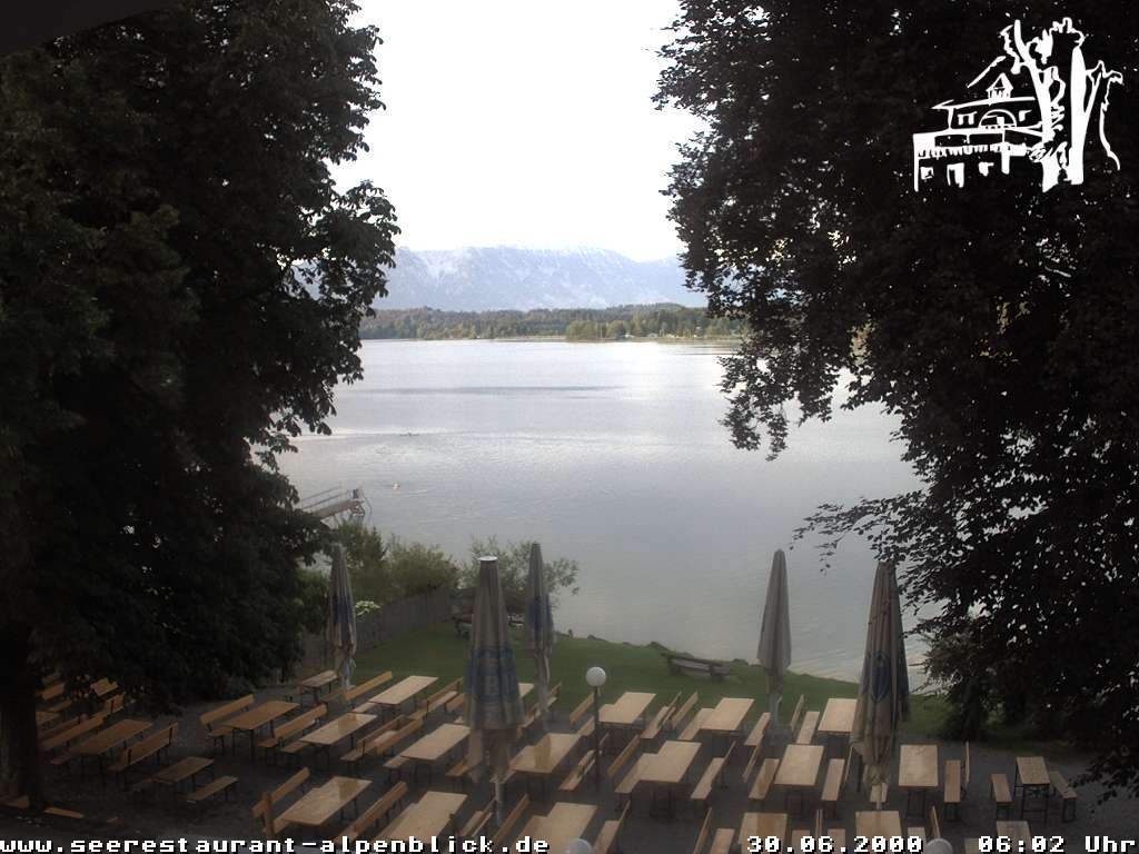 Archiv Foto Webcam Staffelsee - Seerestaurant Alpenblick