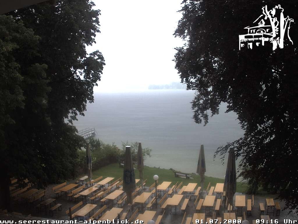 Archiv Foto Webcam Staffelsee - Seerestaurant Alpenblick