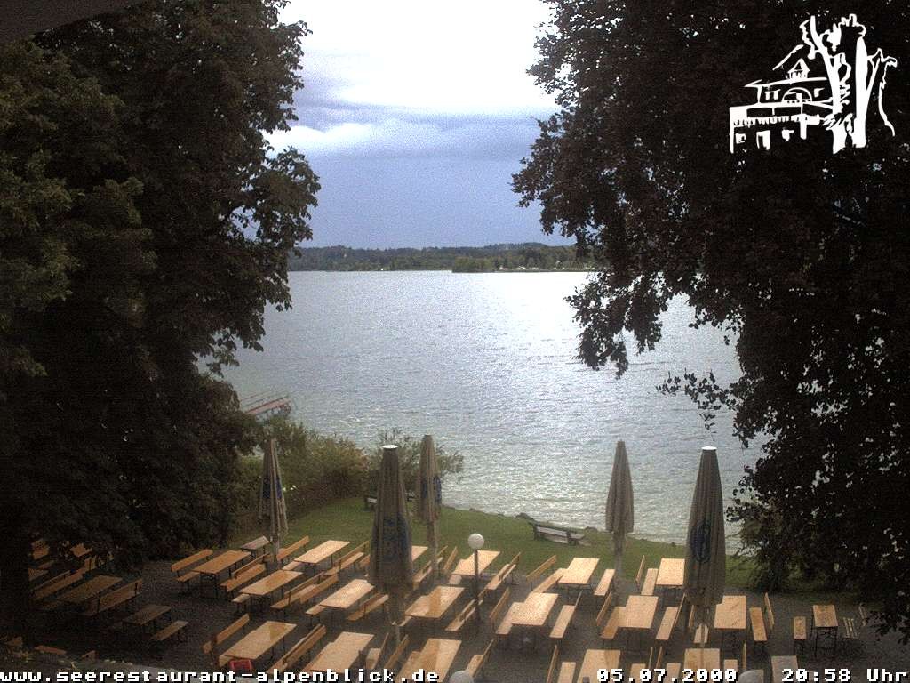 Archiv Foto Webcam Staffelsee - Seerestaurant Alpenblick