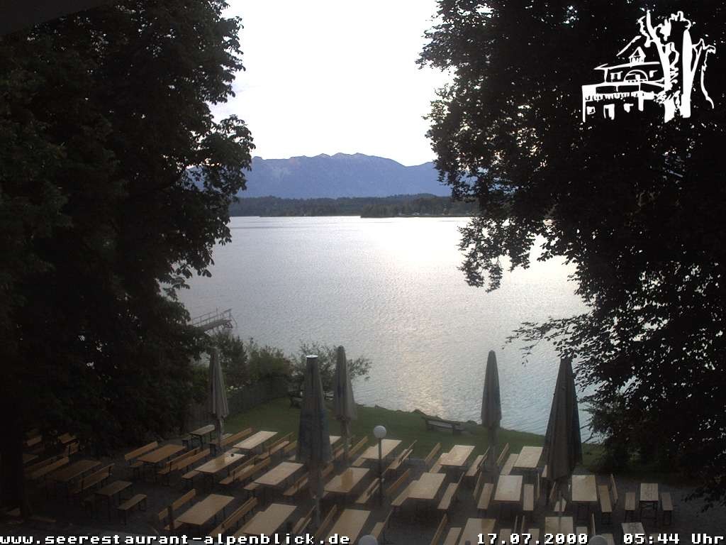 Archiv Foto Webcam Staffelsee - Seerestaurant Alpenblick