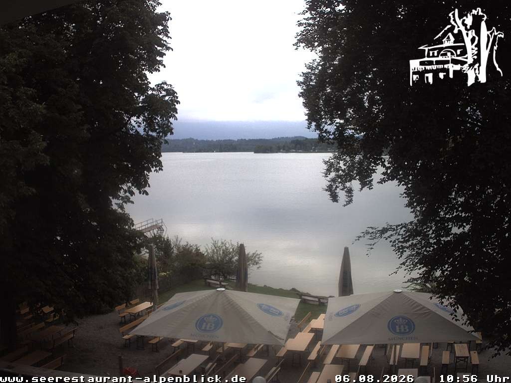 Archiv Foto Webcam Staffelsee - Seerestaurant Alpenblick