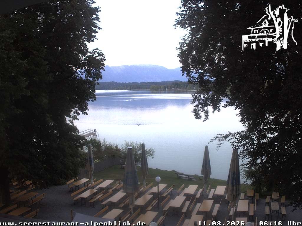 Archiv Foto Webcam Staffelsee - Seerestaurant Alpenblick