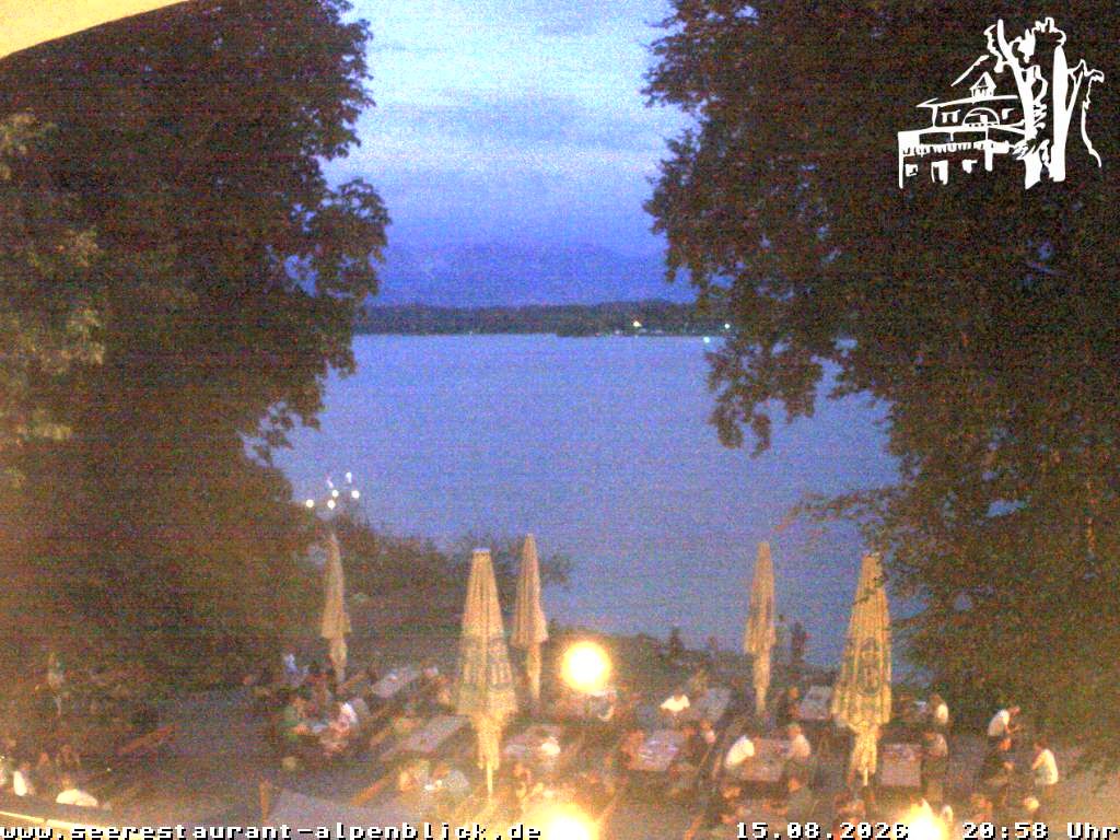 Archiv Foto Webcam Staffelsee - Seerestaurant Alpenblick