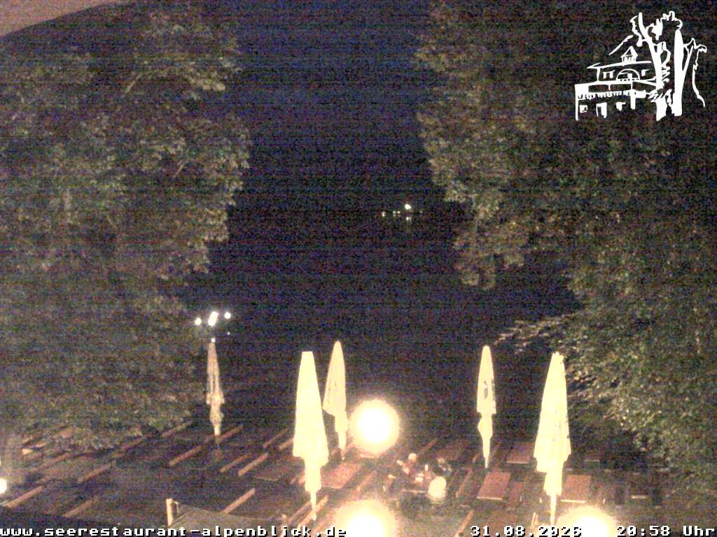 Archiv Foto Webcam Staffelsee - Seerestaurant Alpenblick