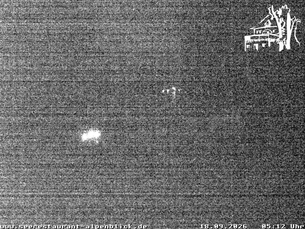 Archiv Foto Webcam Staffelsee - Seerestaurant Alpenblick