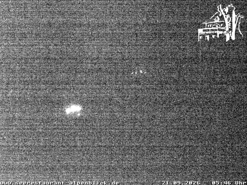 Archiv Foto Webcam Staffelsee - Seerestaurant Alpenblick