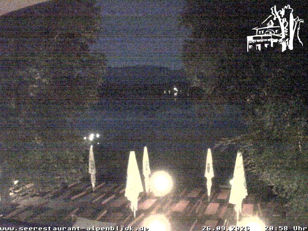 Archiv Foto Webcam Staffelsee - Seerestaurant Alpenblick
