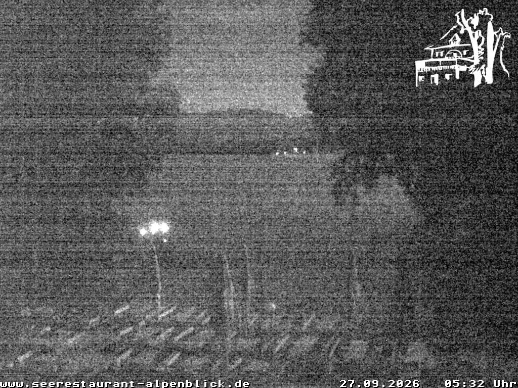 Archiv Foto Webcam Staffelsee - Seerestaurant Alpenblick