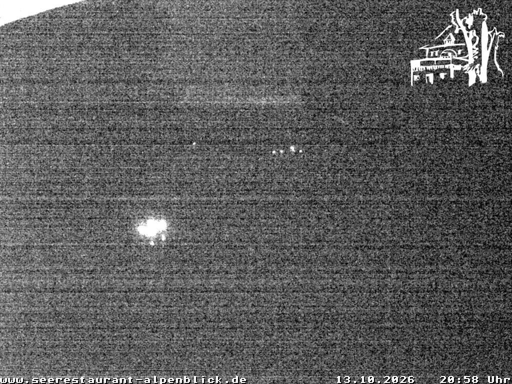 Archiv Foto Webcam Staffelsee - Seerestaurant Alpenblick