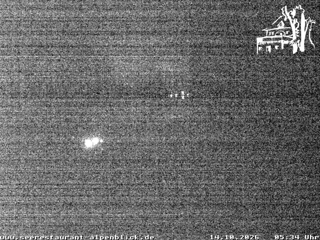 Archiv Foto Webcam Staffelsee - Seerestaurant Alpenblick